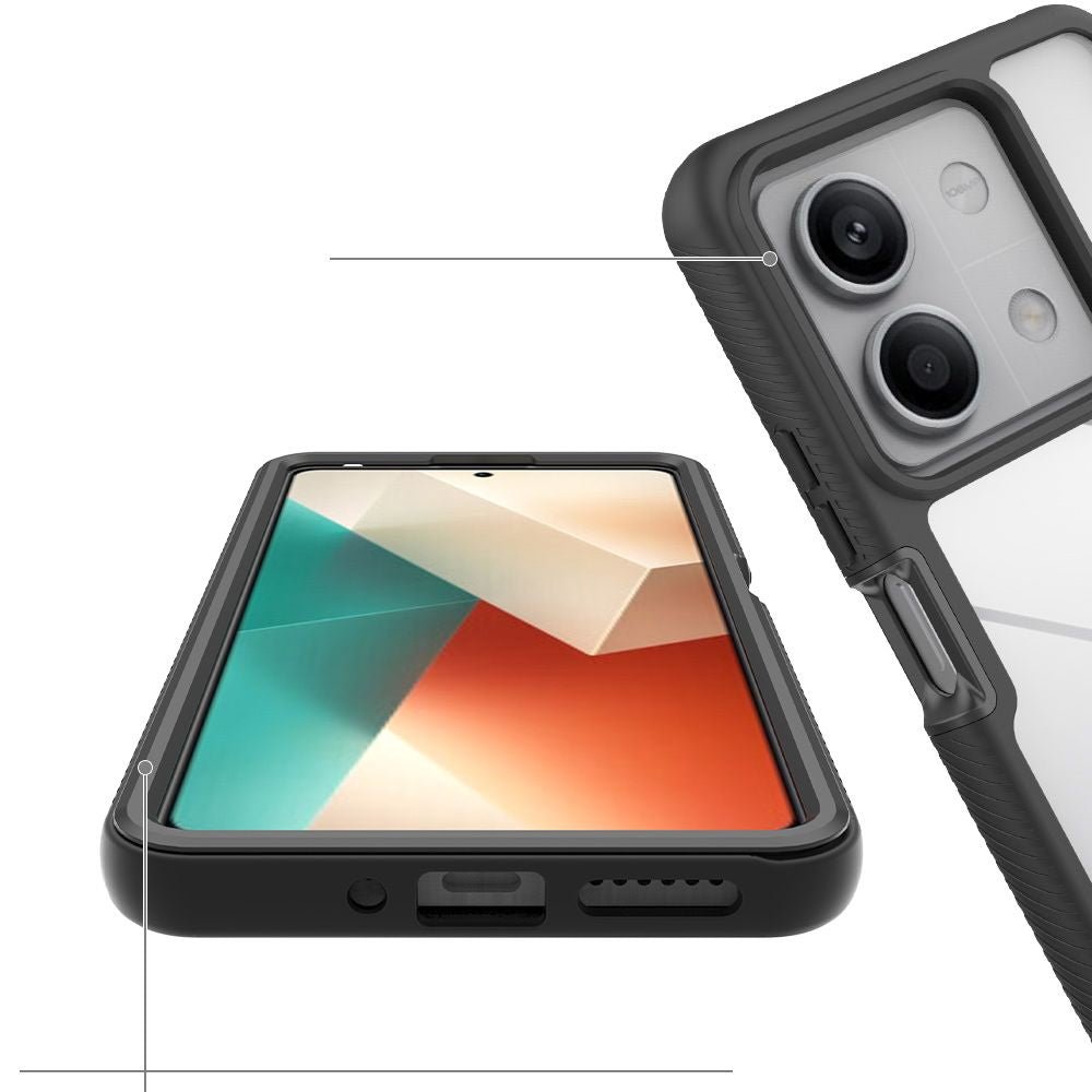 Tech - Protect Xiaomi Redmi Note 13 5G Defense Θήκη 360 Full Body - Black