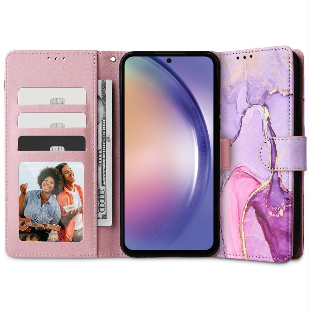 Tech - Protect Samsung Galaxy A25 5G Θήκη Πορτοφόλι Stand από Δερματίνη - Marble