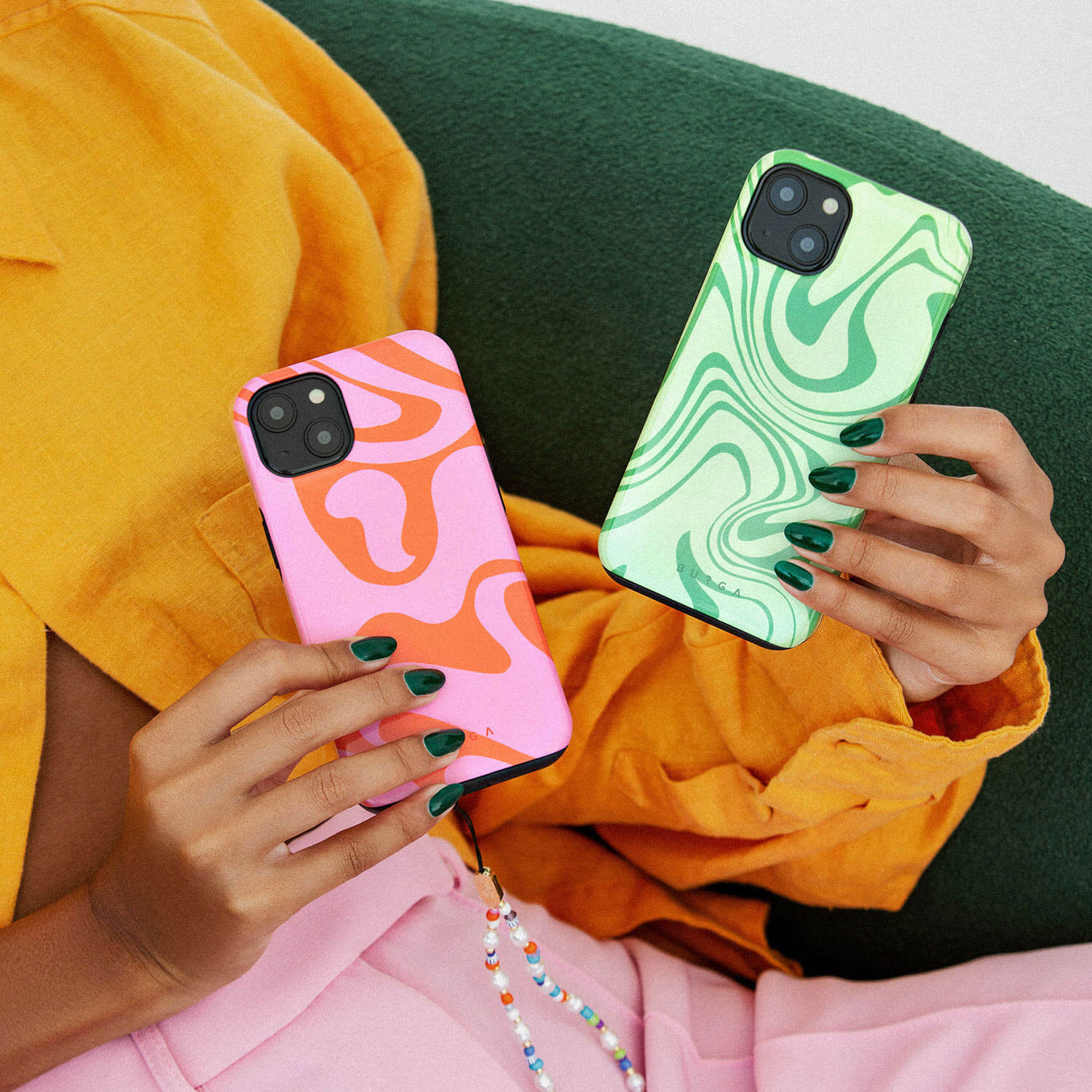 Burga iPhone 13 Pro Max Fashion Tough Σκληρή Θήκη - Ride the Wave