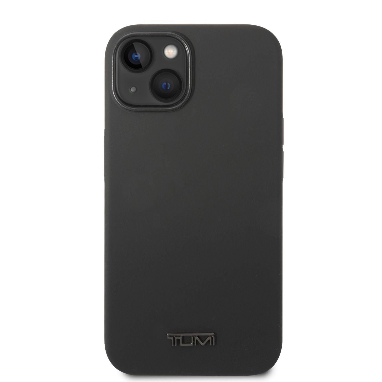 Tumi iPhone 15 Plus / 14 Plus Liquid Silicone Σκληρή Θήκη με Πλαίσιο Σιλικόνης - Black - TUHCP14MSK