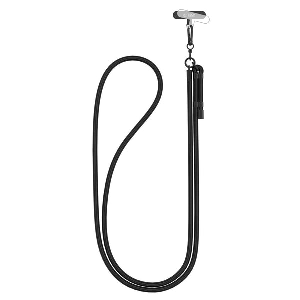 Tech - Protect C1S Rope CrossBody Strap - Universal Λουράκι για Θήκη Κινητού - Black