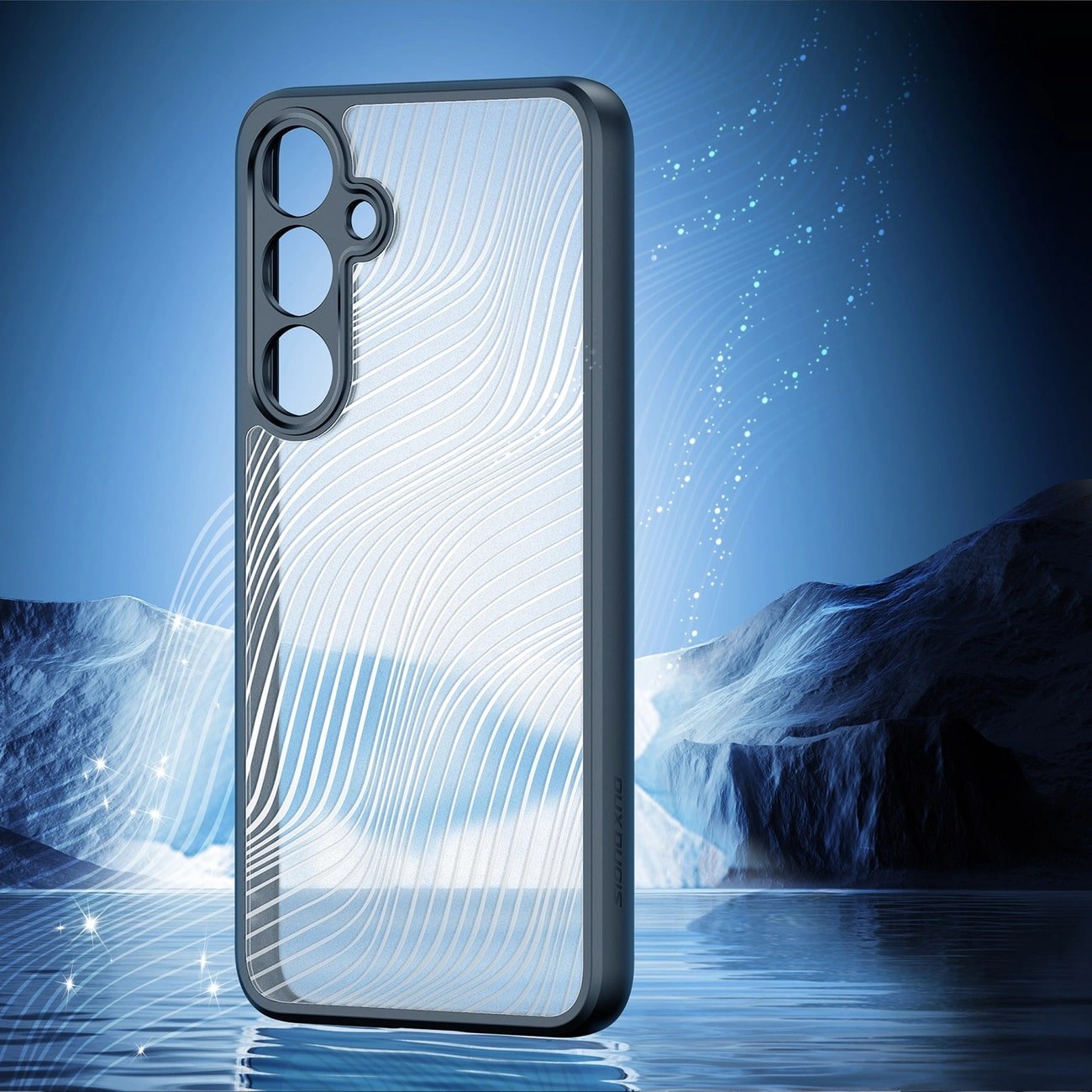 Dux Ducis Samsung Galaxy A55 5G Aimo Series Σκληρή Θήκη με Πλαίσιο Σιλικόνης - Black