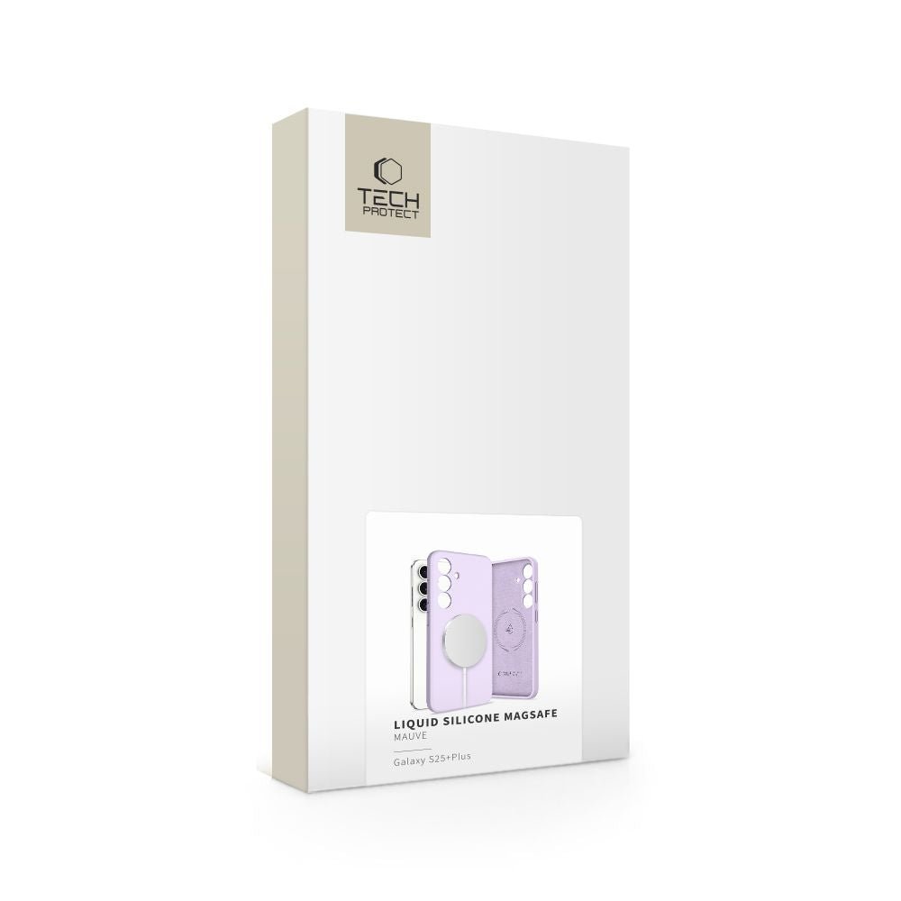 Tech - Protect Samsung Galaxy S25 Plus Liquid Silicone - MagSafe Θήκη Σιλικόνης TPU - Mauve