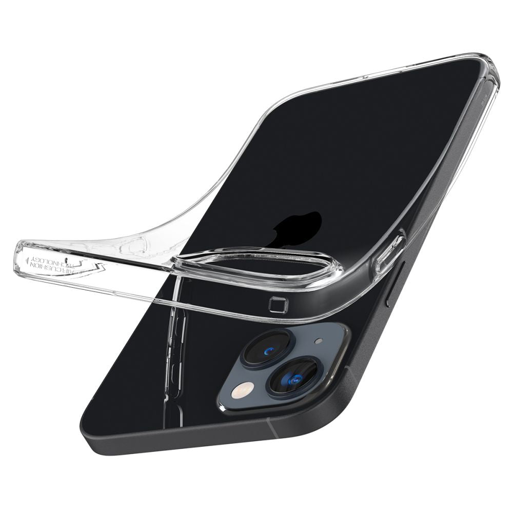 Spigen iPhone 14 Plus / iPhone 15 Plus Liquid Crystal Θήκη Σιλικόνης - Crystal Clear