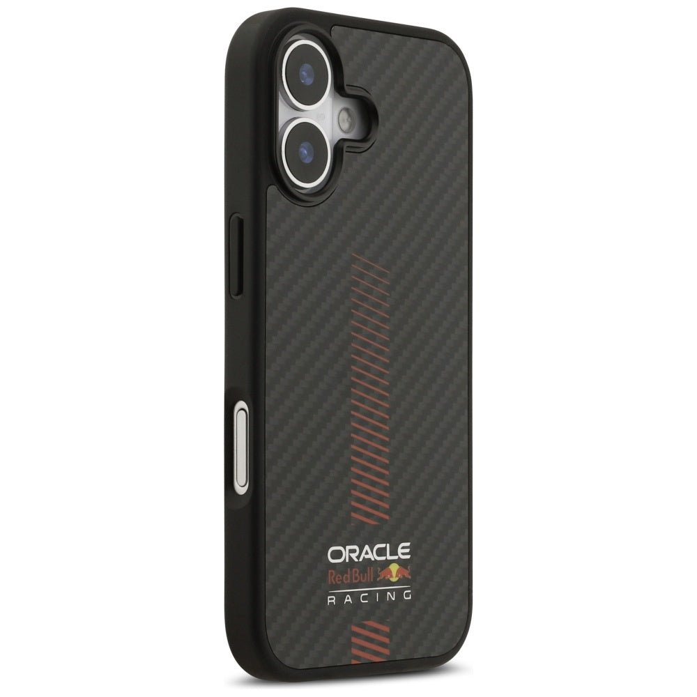 Red Bull iPhone 17 - Kevlar Powerbar MagSafe - Σκληρή Θήκη με Πλαίσιο Σιλικόνης - Black - RBHMP17S24CFGSMK