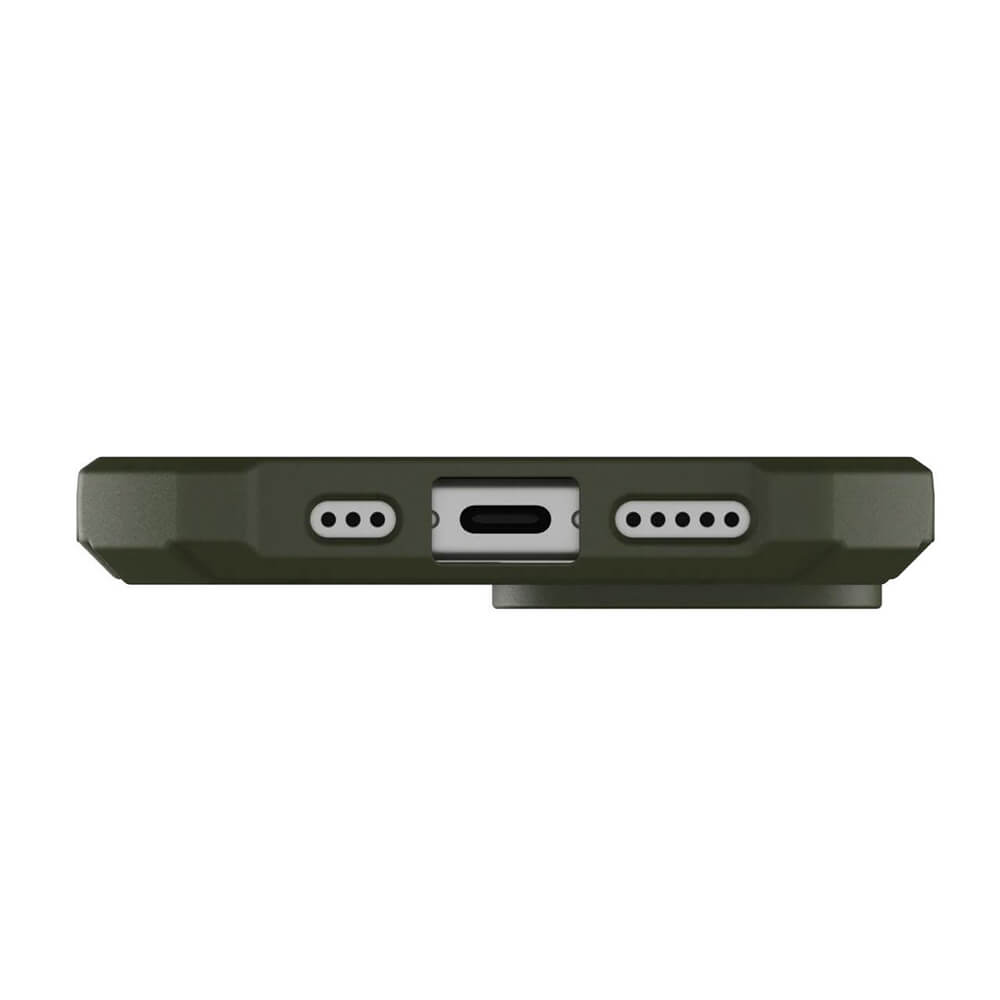 UAG iPhone 16 Pro Max Essential Armor MagSafe Θήκη Σιλικόνης TPU με MagSafe - Olive Drab