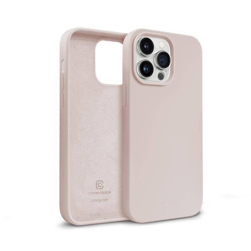 Crong iPhone 14 Pro Color Cover Θήκη Σιλικόνης - Sand Pink