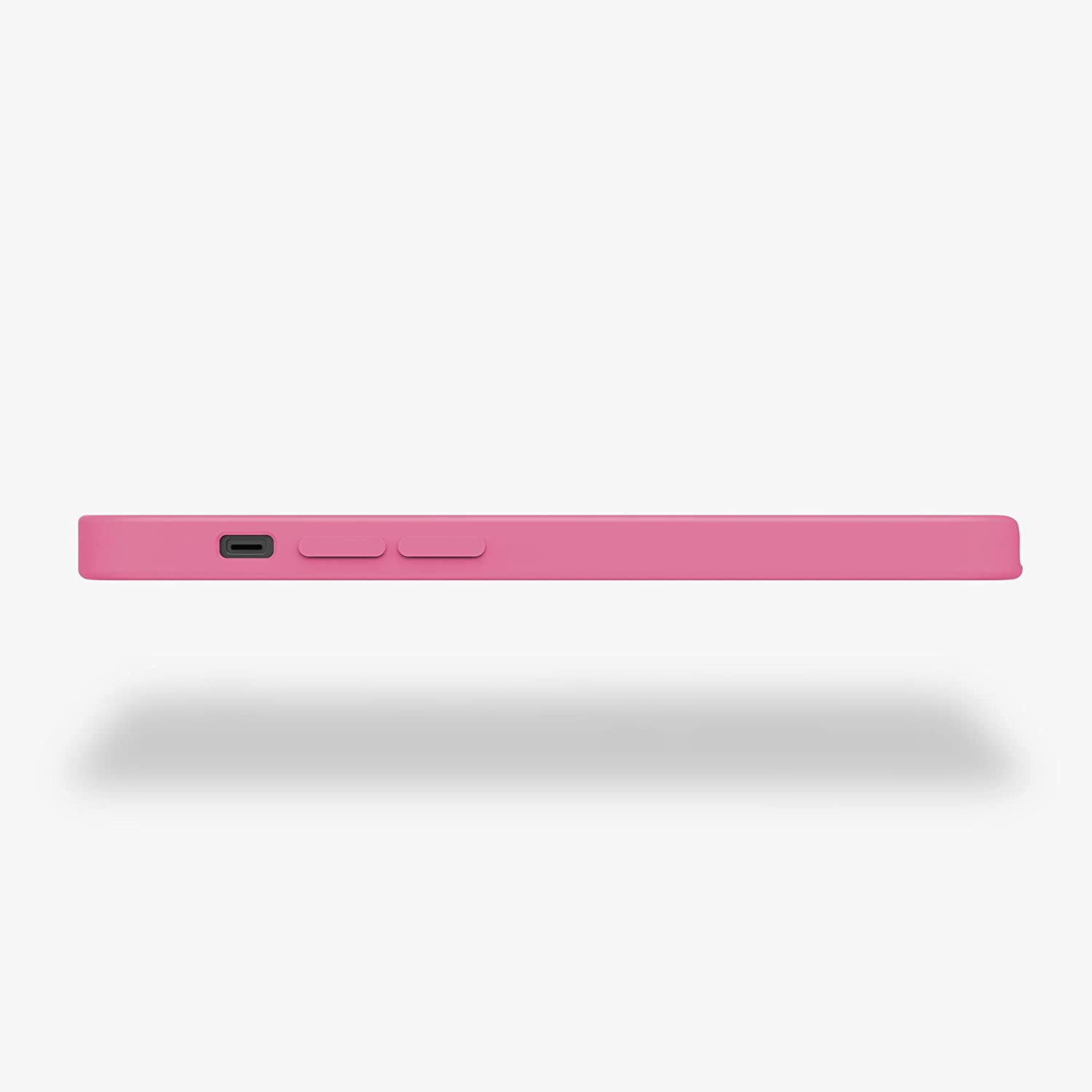 KW iPhone 12 / iPhone 12 Pro Θήκη Σιλικόνης Rubber TPU - Bubblegum Pink - 52641.212