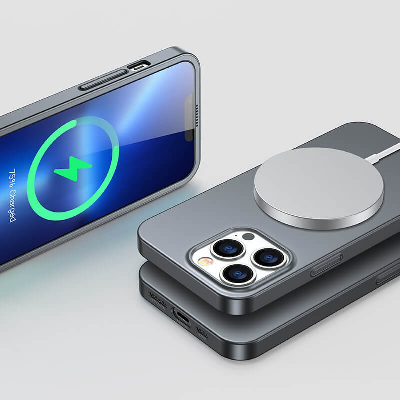 Joyroom iPhone 13 Pro Full Case με Προστασία Οθόνης - Grey - JR - BP935