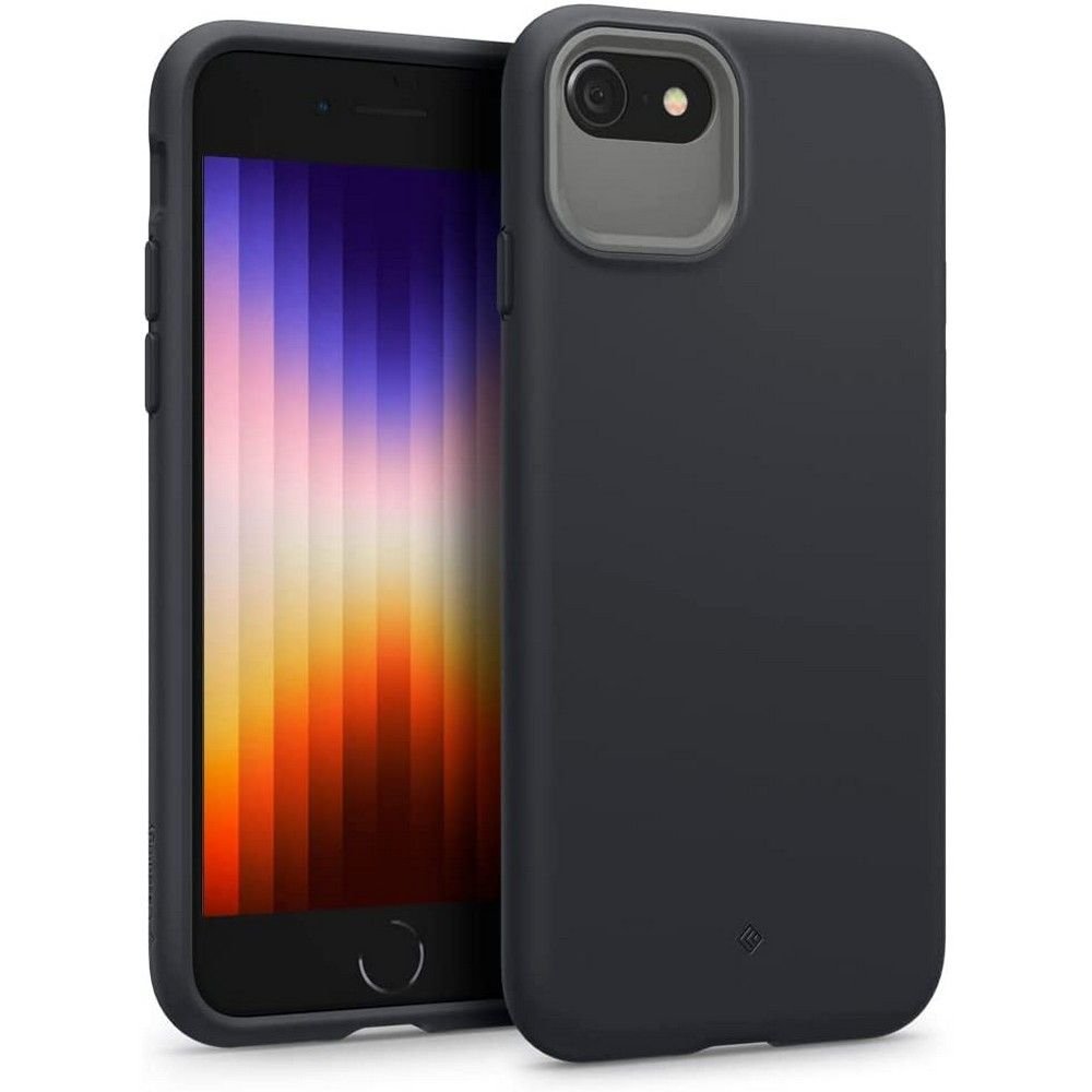 Caseology iPhone SE 2022 / SE 2020 / 7 / 8 Nano Pop Θήκη Σιλικόνης - Black Sesame