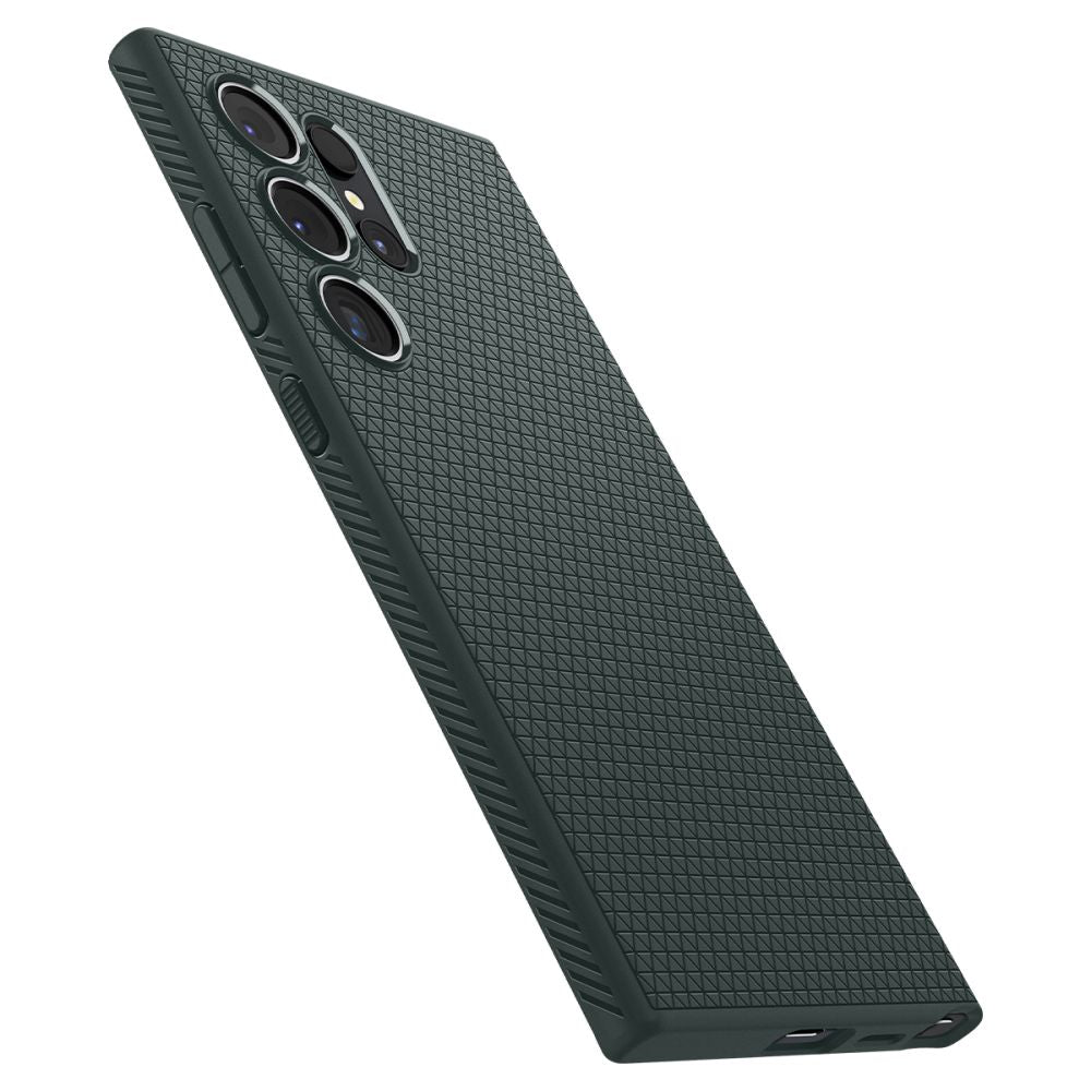 Spigen Samsung Galaxy S24 Ultra Liquid Air Θήκη Σιλικόνης - Abyss Green