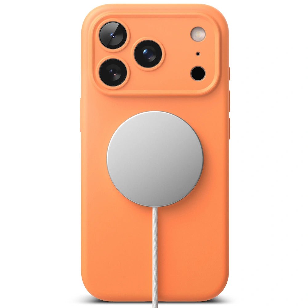 Ringke iPhone 17 Pro Max - Silicone Magnetic MagSafe - Θήκη Σιλικόνης με MagSafe - Tangerine
