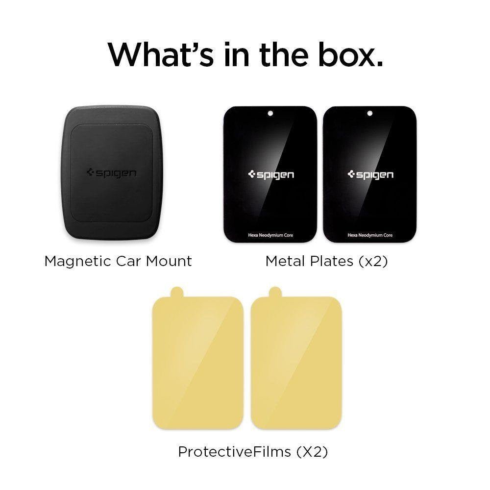 Spigen H12 Magnetic Car Mount Holder Βάση Αυτοκινήτου Αεραγωγού - Black