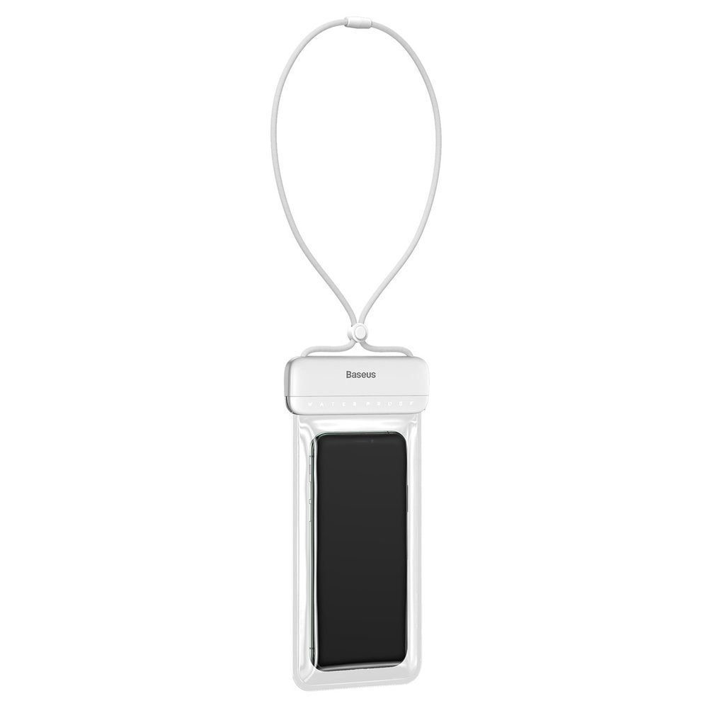 Baseus Let's Go Slip Cover Universal Αδιάβροχη Θήκη για Smartphones 7.2'' - White - ACFSD - D02