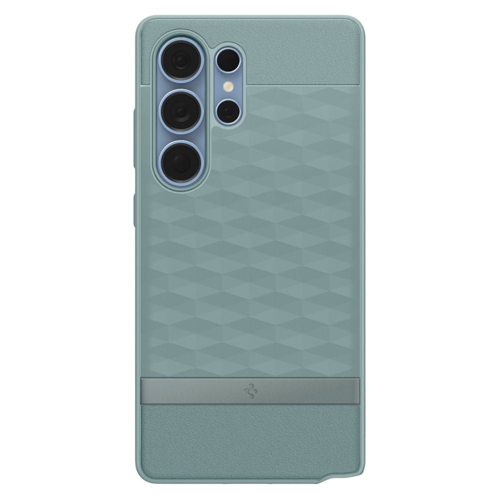 Spigen Samsung Galaxy S25 Ultra - Parallax Mag Θήκη Σιλικόνης με Σκληρό Πλαίσιο και MagSafe - Sage Green