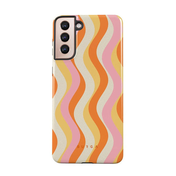 Burga Samsung Galaxy S22 Plus Fashion Tough Σκληρή Θήκη - Flower Power