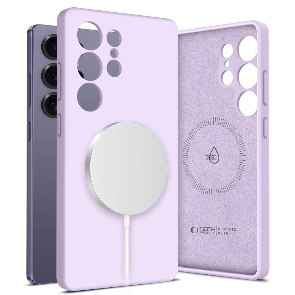 Tech - Protect Samsung Galaxy S25 Ultra Liquid Silicone - MagSafe Θήκη Σιλικόνης TPU - Mauve