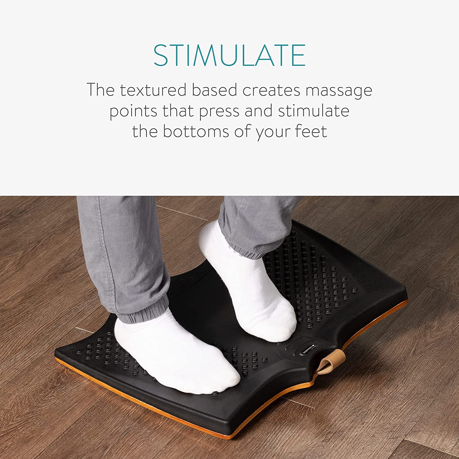 Navaris Χαλάκι Δαπέδου κατά της Κούρασης - Black - 55155.01.2