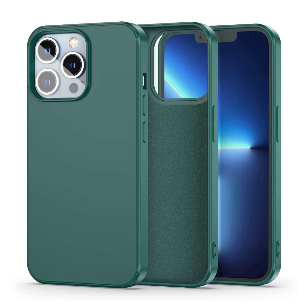 Tech - Protect iPhone 14 Pro Icon Θήκη Σιλικόνης Rubber TPU - Military Green
