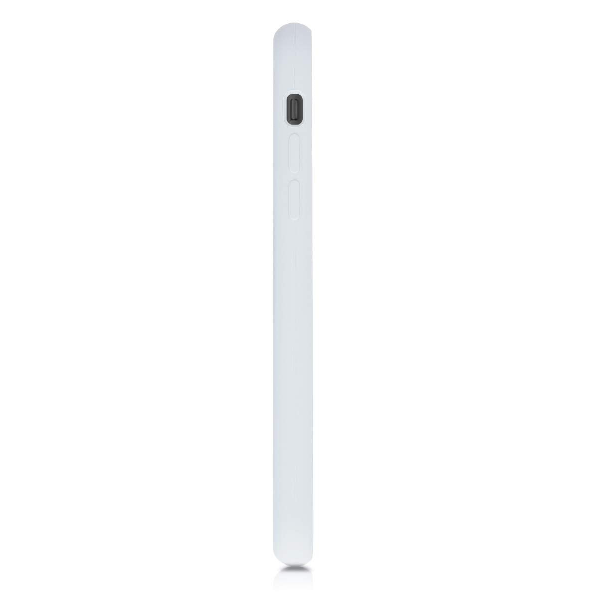 KW iPhone 11 Θήκη Σιλικόνης Rubber TPU - Light Grey - 49724.70