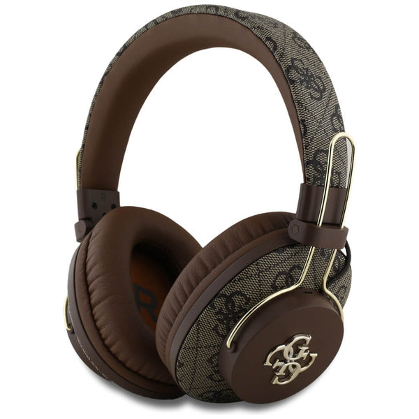 Guess Over - Ear Metal 4G Logo - Ασύρματα Bluetooth Ακουστικά - Brown