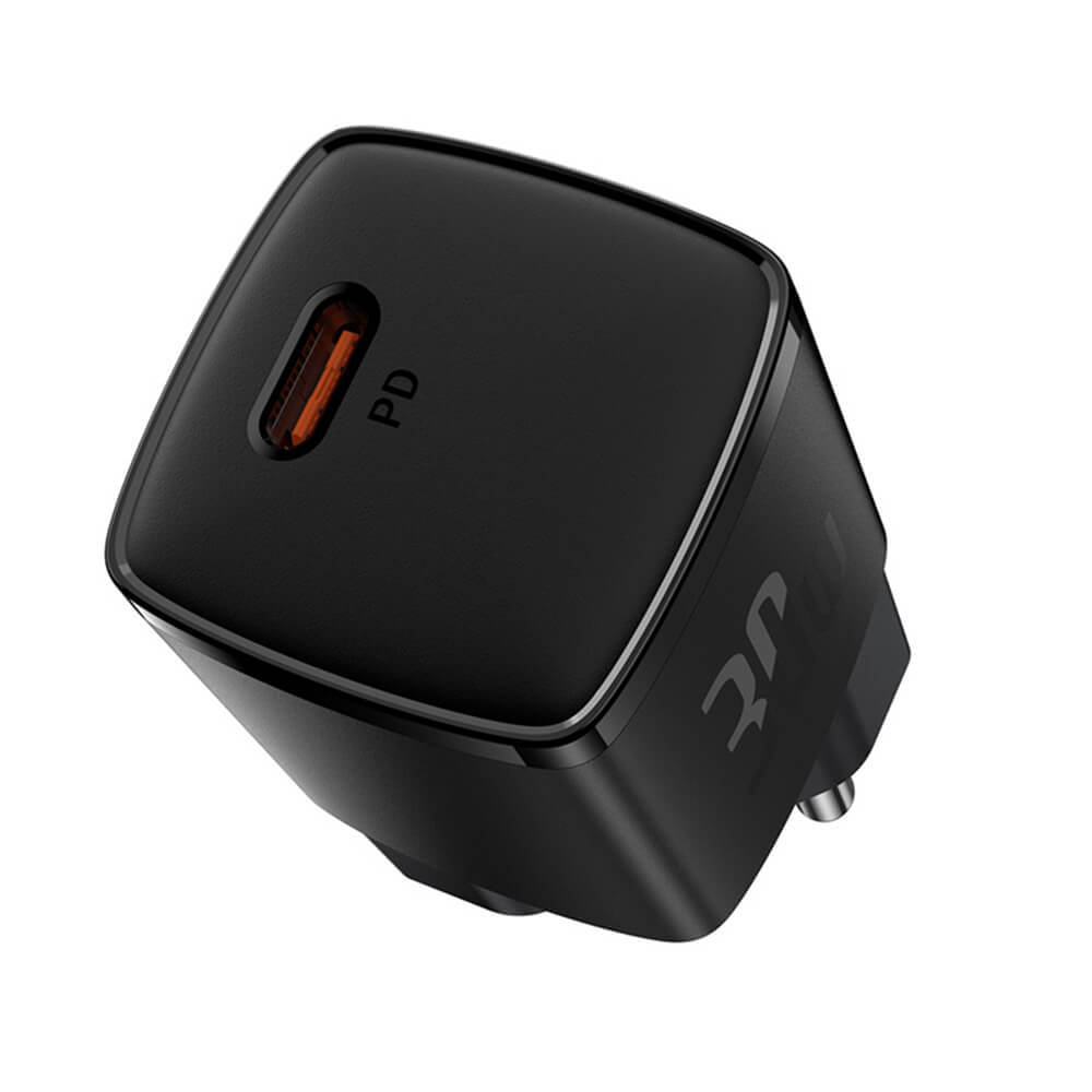 Baseus Cube Pro Οικιακός Φορτιστής Γρήγορης Φόρτισης 30W με Θύρα Type - C - Black