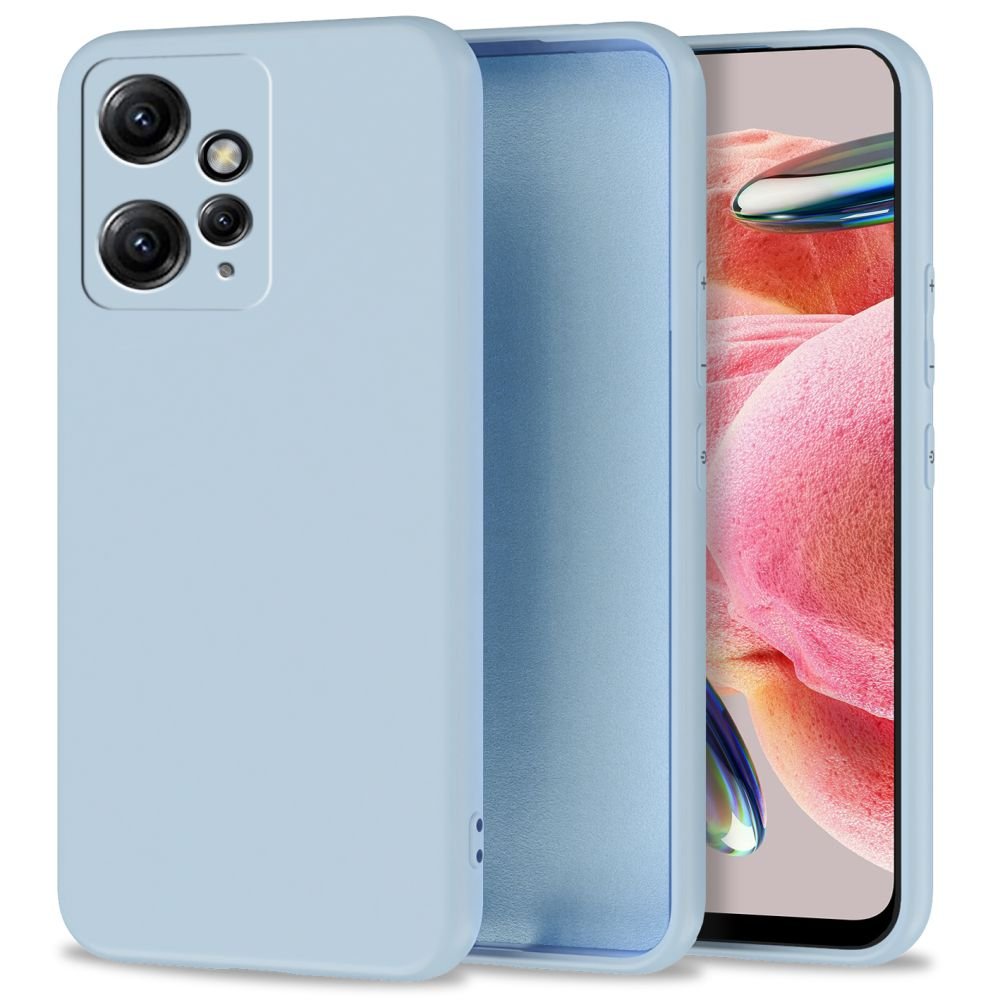 Tech - Protect Xiaomi Redmi Note 12 4G Icon Θήκη Σιλικόνης Rubber TPU - Sky Blue